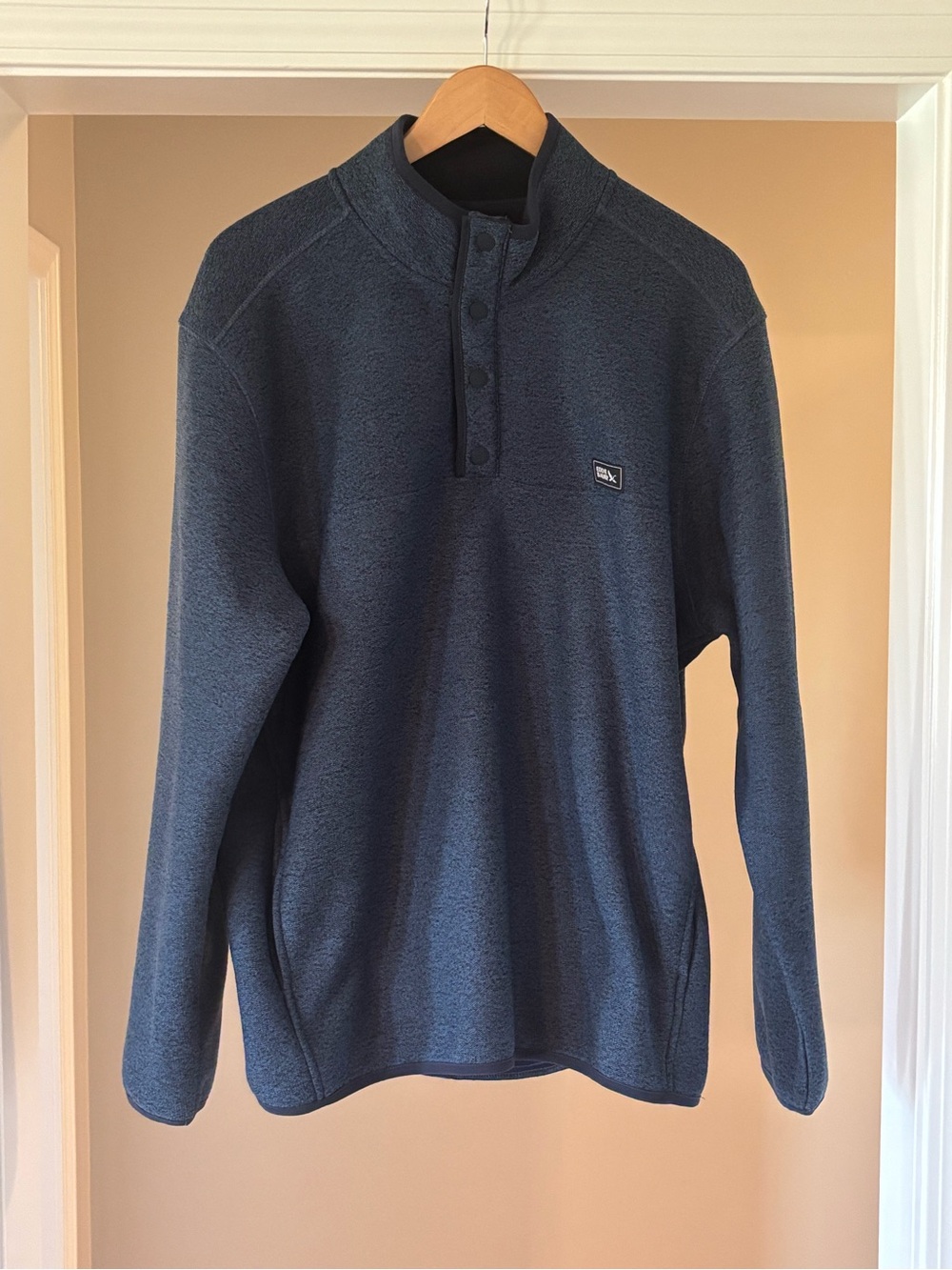 Eddie Bauer Navy Blue Fleece Jacket